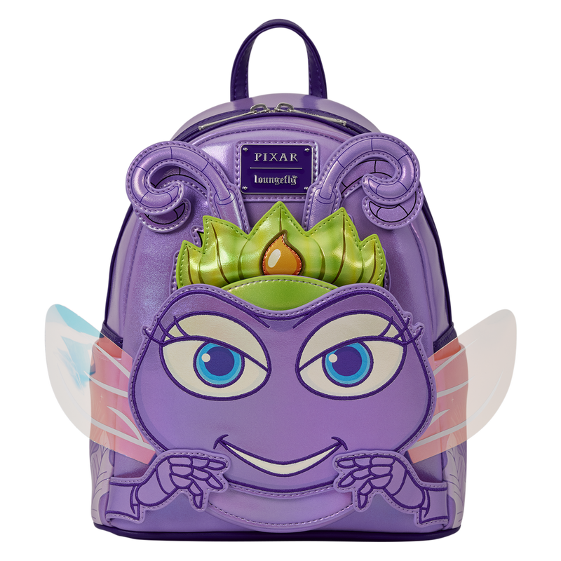 Mochila morada de Princess Atta de Bichos con diadema a juego - 2