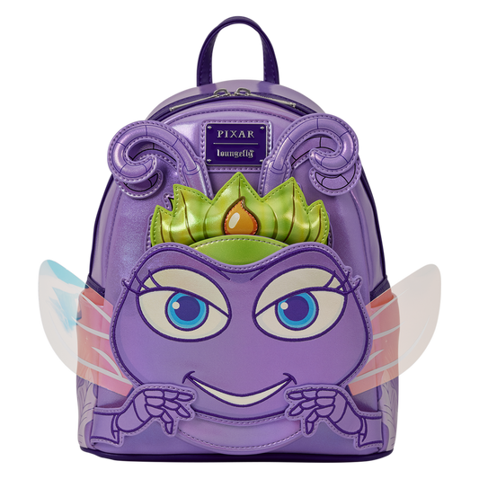 Mochila morada de Princess Atta de Bichos con diadema a juego - 2