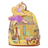 Mochila Loungefly de Rapunzel de Enredados con diseño artístico