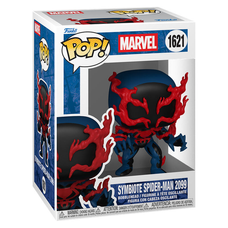 Figura Funko POP! Marvel Symbiote Spider-Man 2099 en caja
