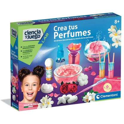Caja Clementoni Crea tus Perfumes para mayores de 8 años