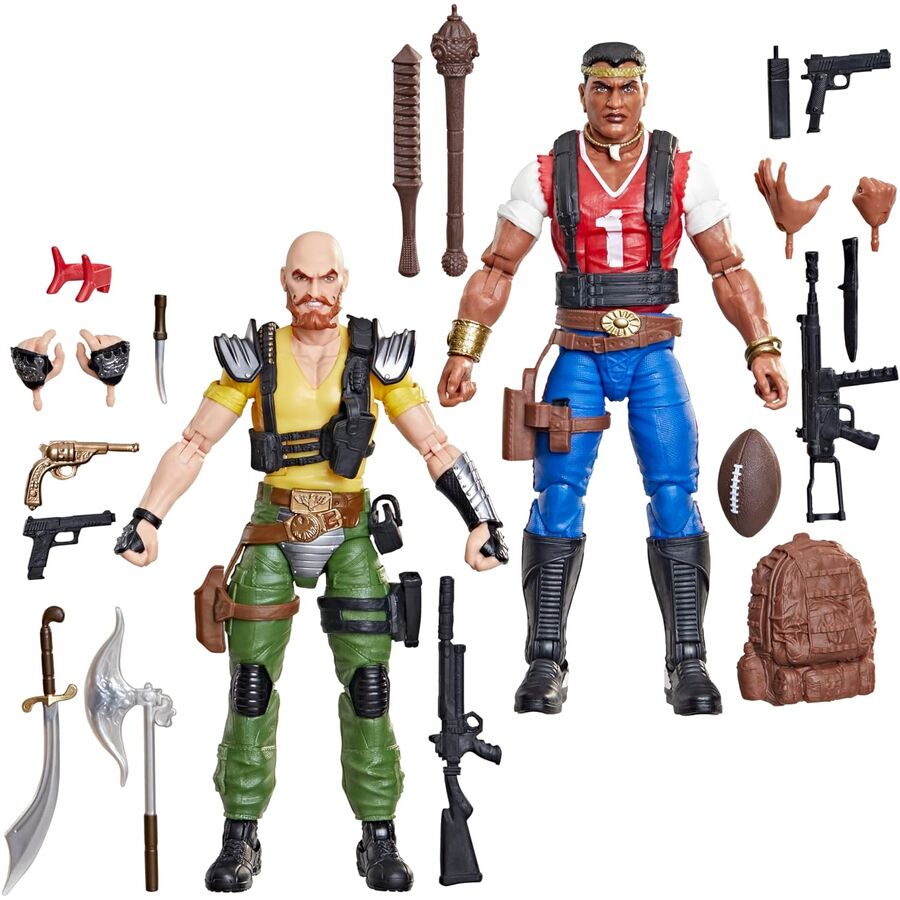 Set de figuras G.I. Joe Classified Series David Red Dog Taputapu y Varujan Taurus Ayvazyan - 2