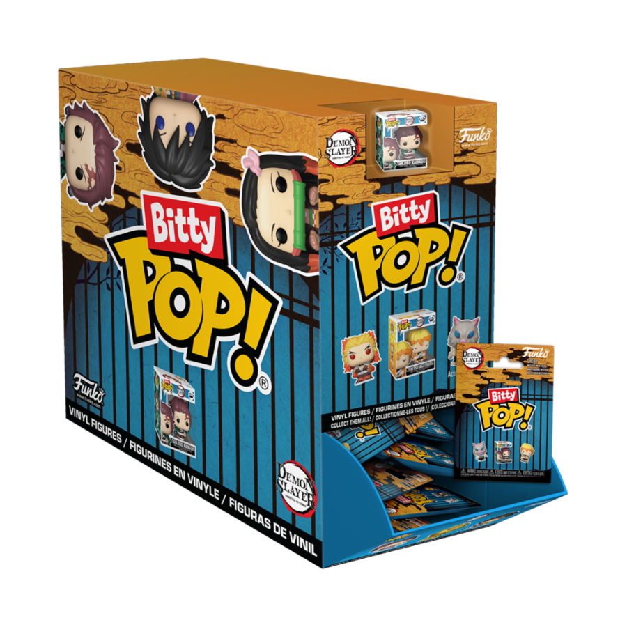 Figura FUNKO Bitty POP! mystery de Demon Slayer en envase surtido