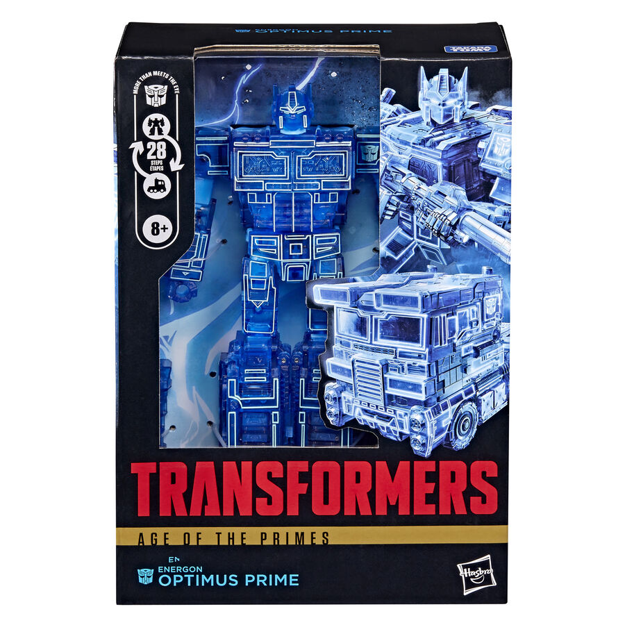 Figura Transformers Age of the Primes Optimus Prime transformable en camión