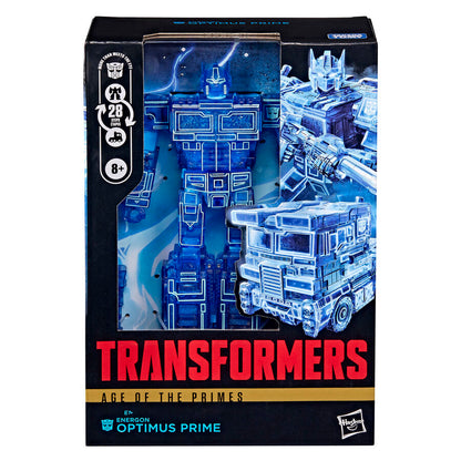 Figura Transformers Age of the Primes Optimus Prime transformable en camión