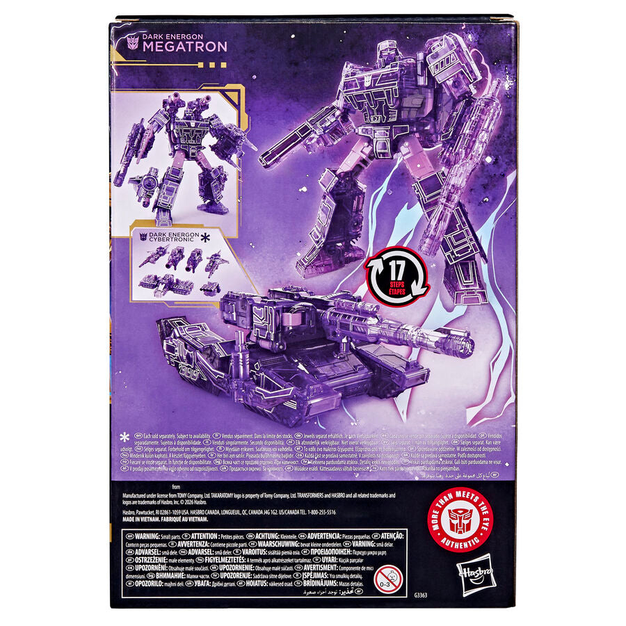 Figura Megatron Transformers Age of the Primes en modo robot - 6