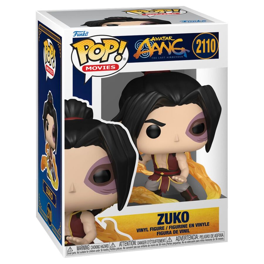 Figura Funko POP! de Zuko de Avatar The Last Airbender en caja