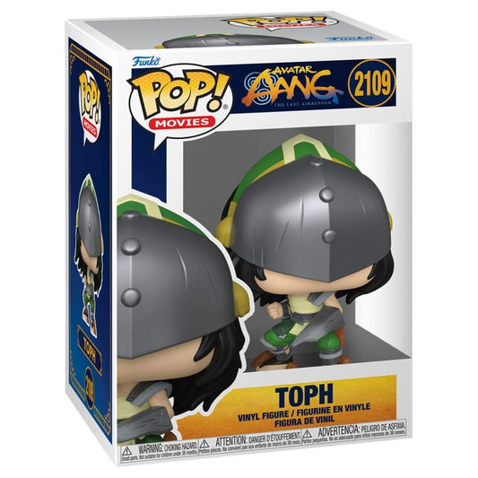 Figura Funko POP! de Toph de Avatar: The Last Airbender en caja