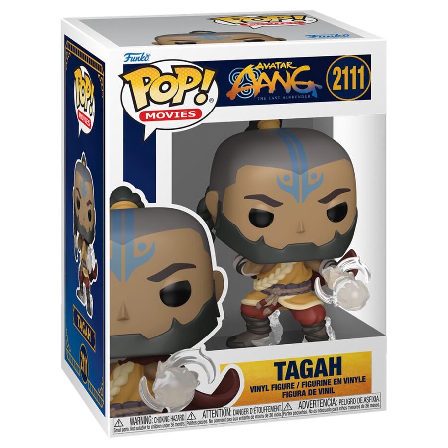 Figura Funko POP! de Tagah de Avatar: The Last Airbender en caja
