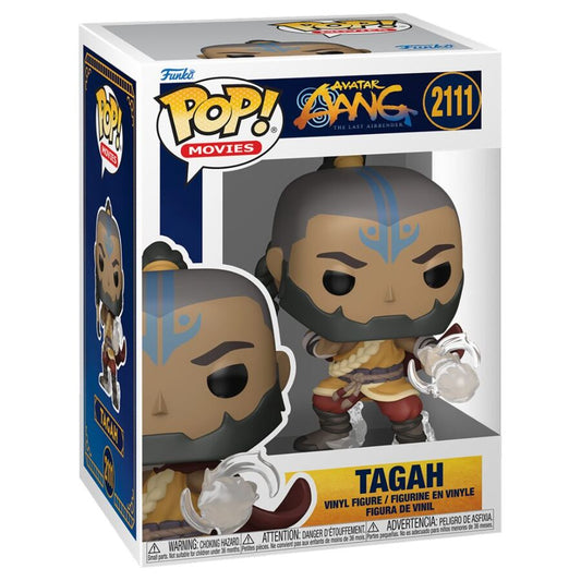 Figura Funko POP! de Tagah de Avatar: The Last Airbender en caja
