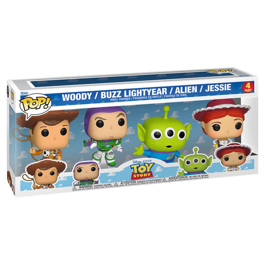 Blíster Funko POP! de cuatro figuras Disney Pixar Toy Story