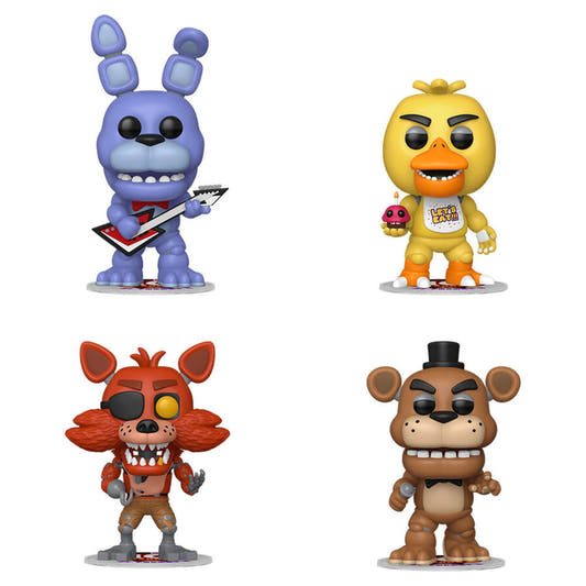 Blister Funko POP! con Freddy, Bonnie, Chica y Foxy de Five Nights at Freddy’s - 2