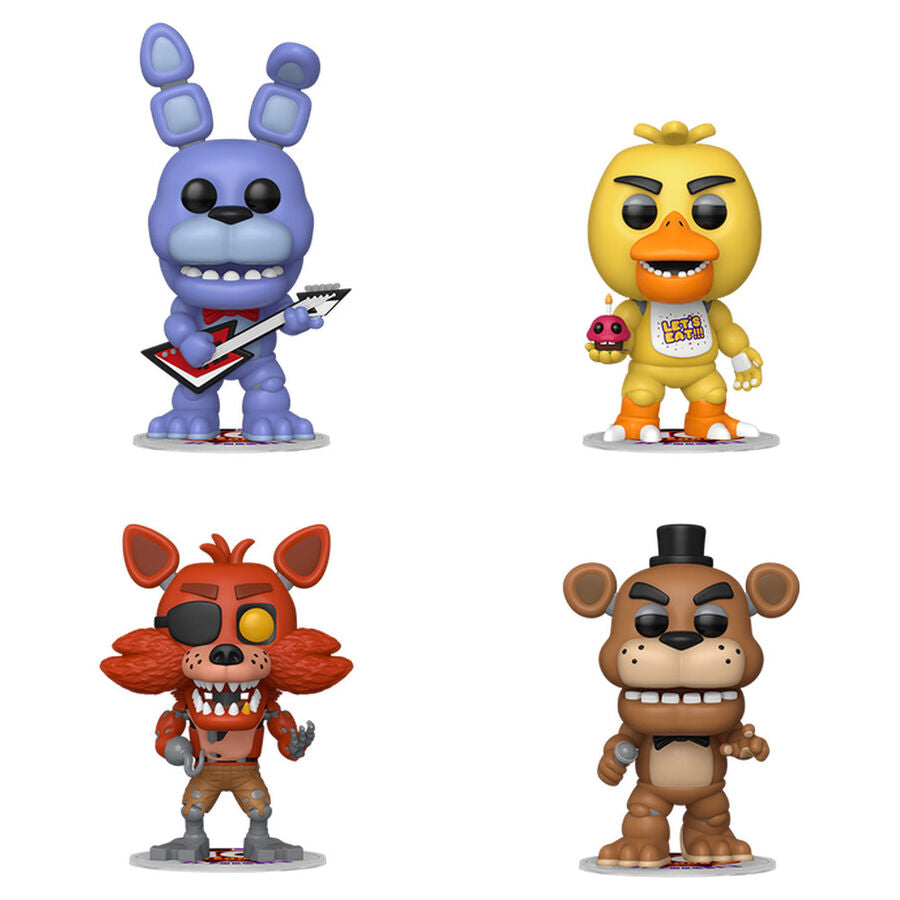 Blister Funko POP! con Freddy, Bonnie, Chica y Foxy de Five Nights at Freddy’s - 2