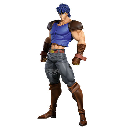 Figura Mometria de Jonathan Joestar con camiseta azul y pantalones grises - 5