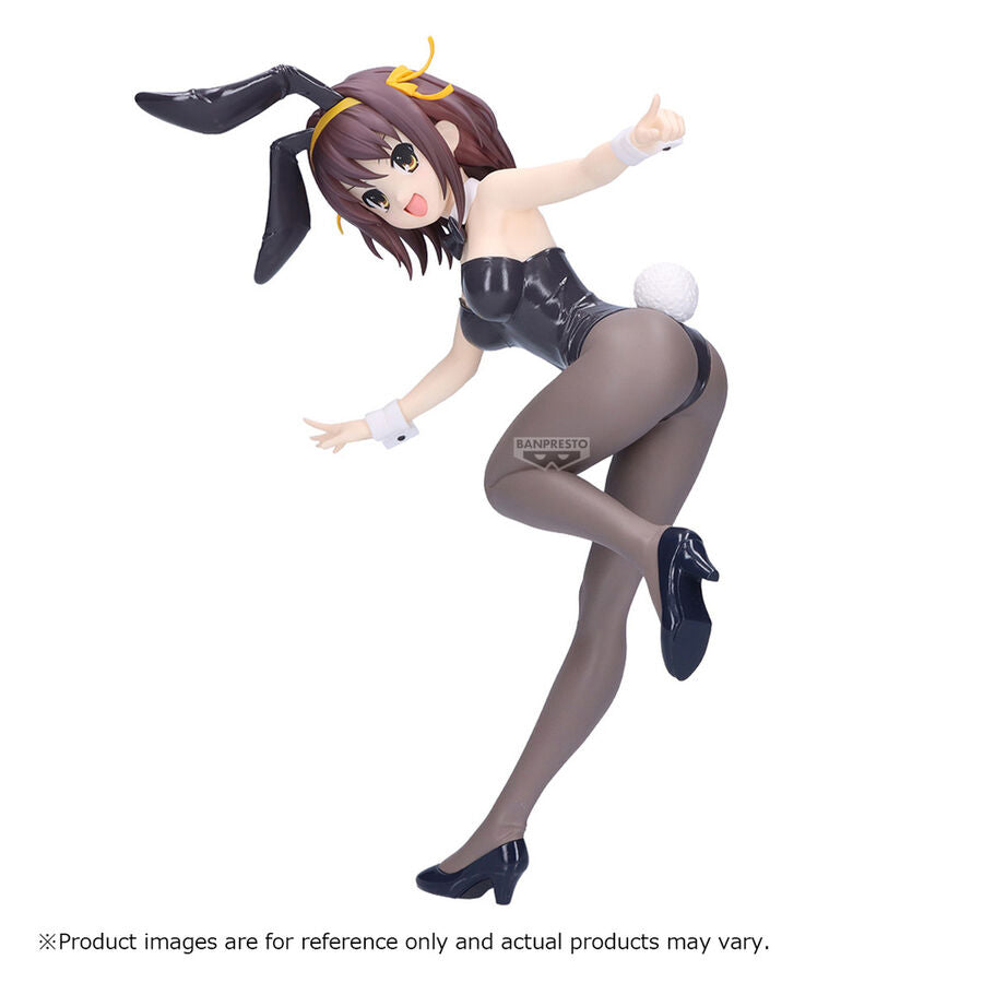 Figura Banpresto de Haruhi Suzumiya con traje de conejita negro