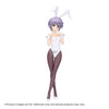 Figura Banpresto de Yuki Nagato con atuendo de conejita blanco y morado