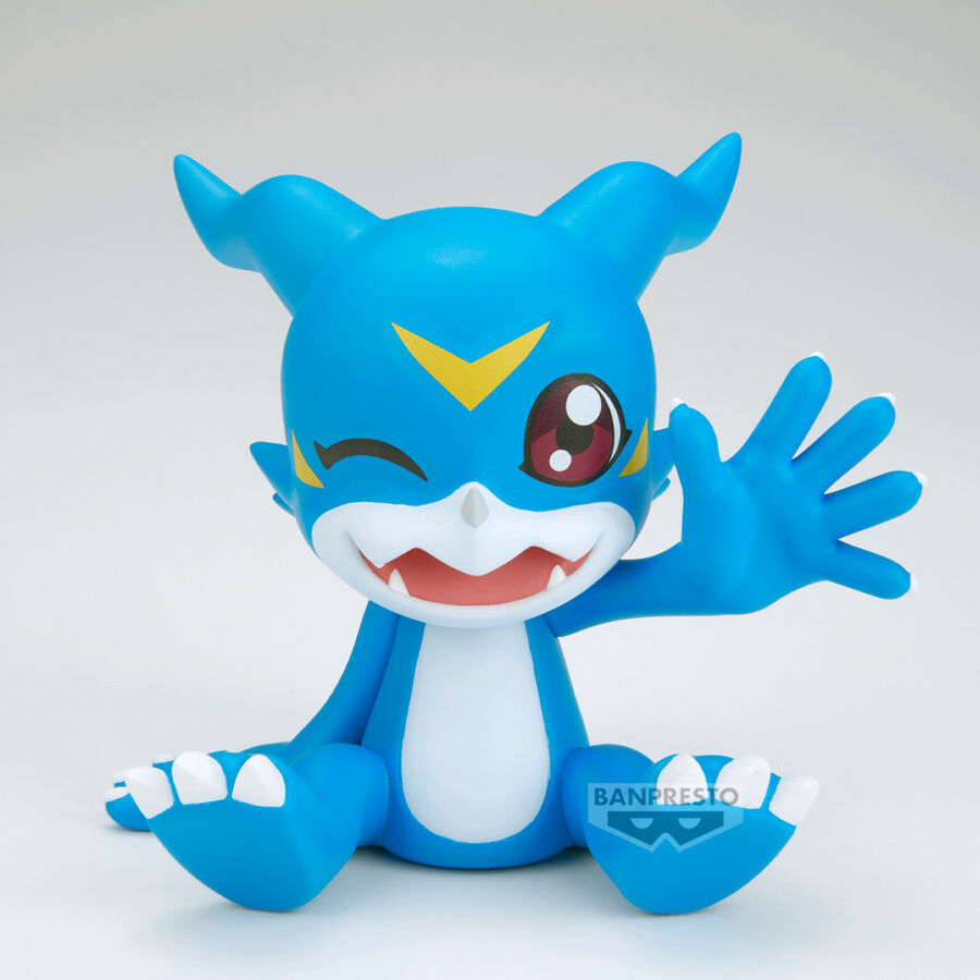 Figura Veemon Sofvimates de Digimon Adventure 02 sentada - 2