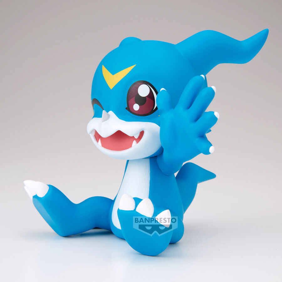Figura Veemon Sofvimates de Digimon Adventure 02 sentada - 4