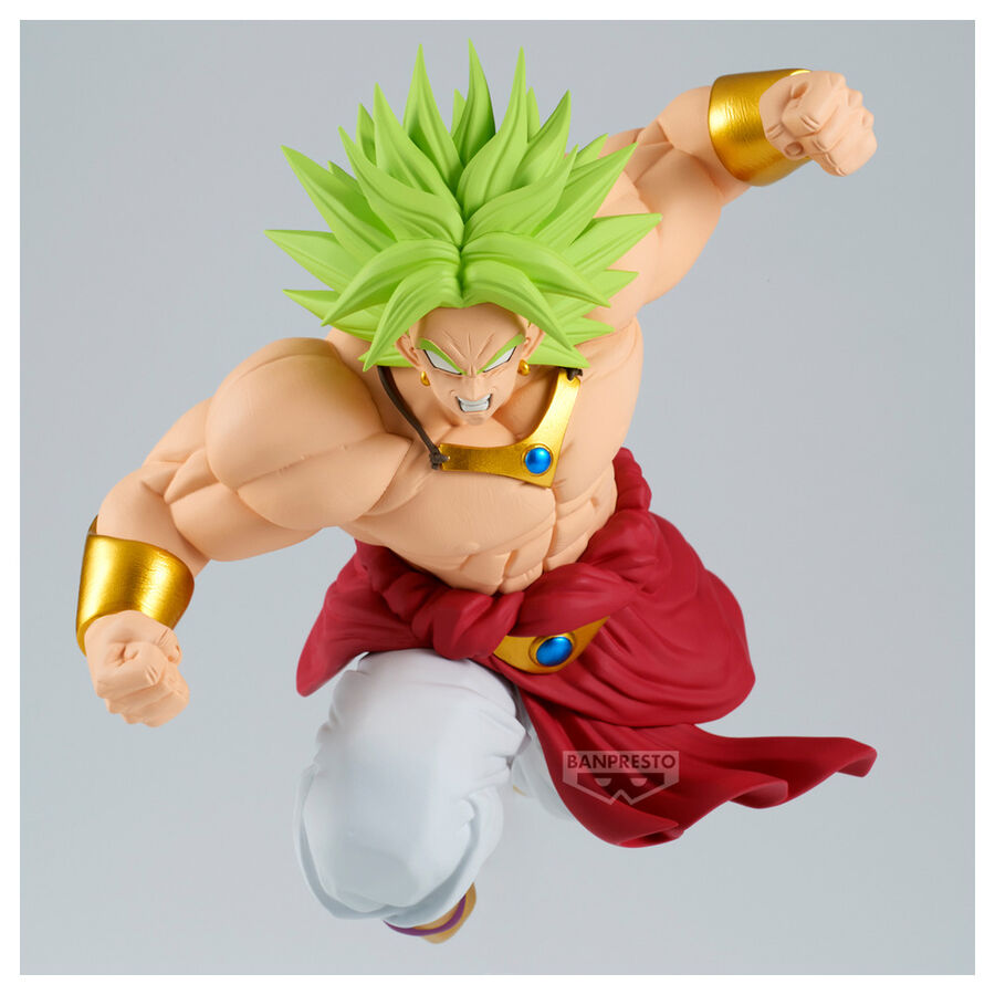 Figura de Broly de Dragon Ball Z en pose de acción - 4