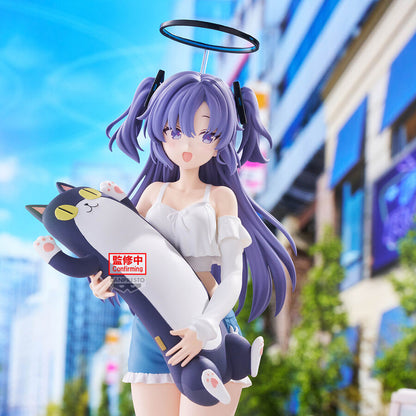 Figura de Yuuka de Blue Archive con cabello morado y detalle felino - 5