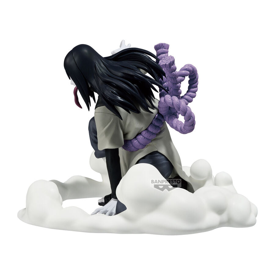 Figura de Orochimaru de Naruto en pose agachada con cuerda morada - 5