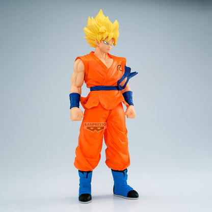 Figura Grandista de Son Goku Super Saiyan con uniforme naranja - 5