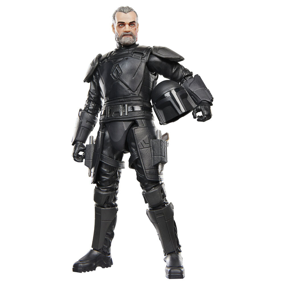 Figura Star Wars The Black Series Mandalorian Super Commando Kebris en caja - 5