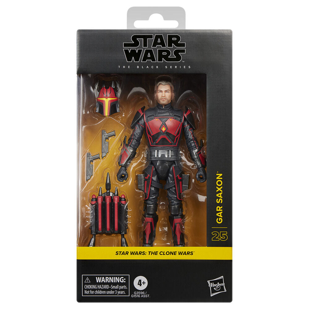 Figura articulada de Gar Saxon The Black Series de Star Wars