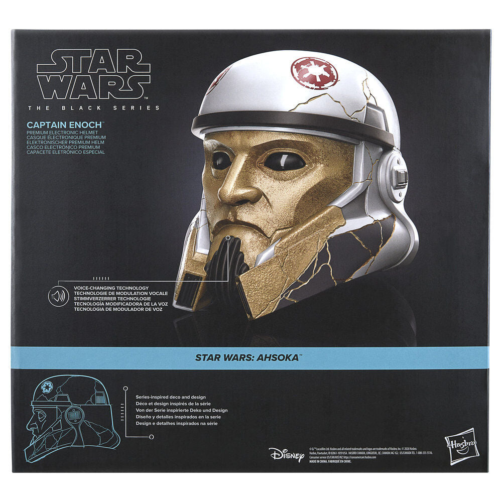 Casco electrónico Star Wars The Black Series de Captain Enoch - 5