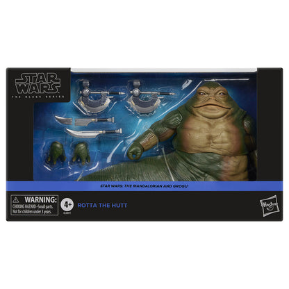 Figura articulada Rotta the Hutt de Star Wars The Black Series con accesorios
