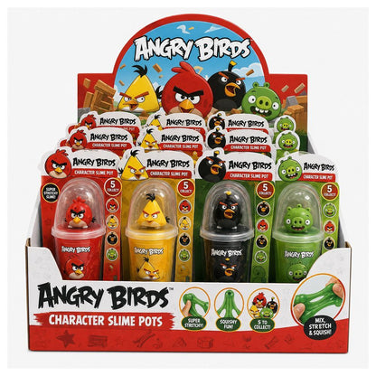 Slime Angry Birds con figura coleccionable y decoraciones