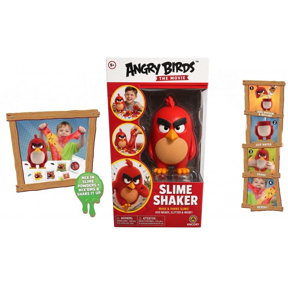 Figura 3D Slime Mixer de Red de Angry Birds