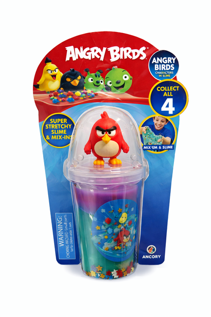 Slime Angry Birds con figura coleccionable y decoraciones - 2
