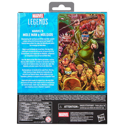 Set Marvel Legends con Mole Man y dos Moloids de Los 4 Fantásticos - 14