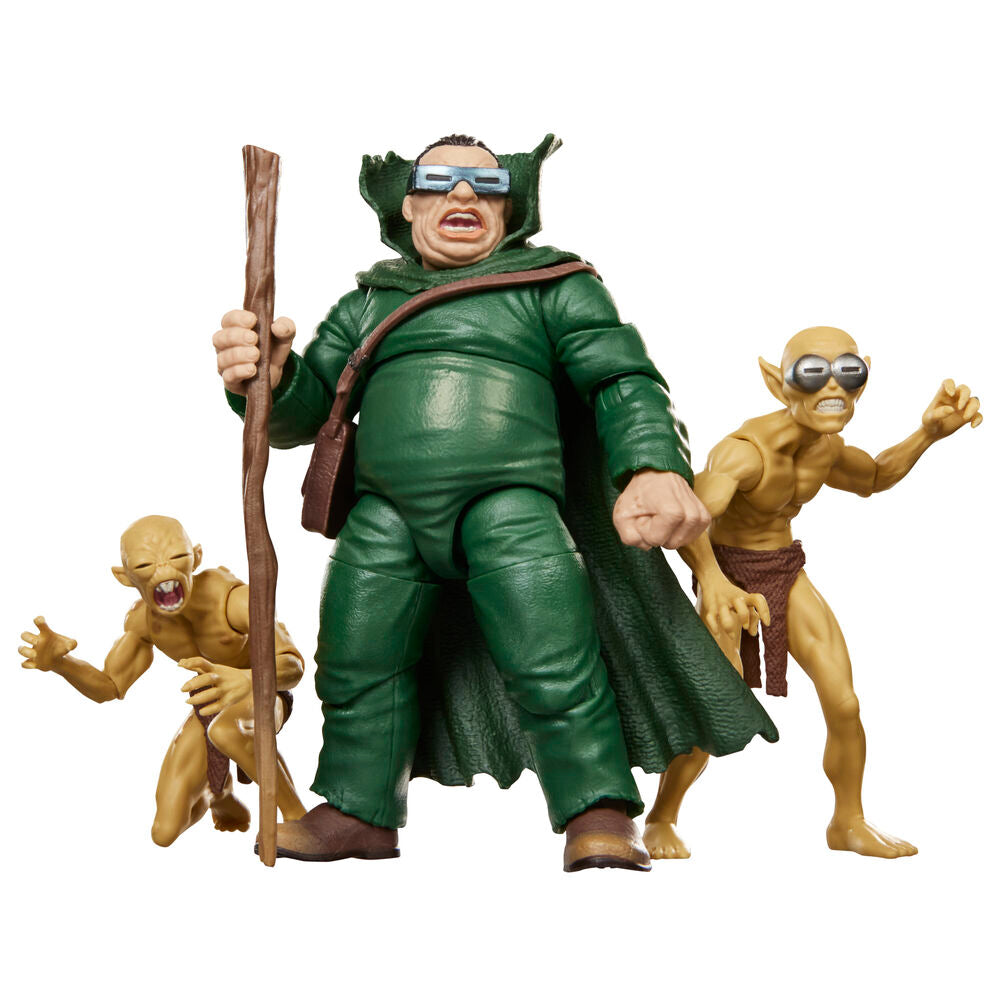 Set Marvel Legends con Mole Man y dos Moloids de Los 4 Fantásticos - 15