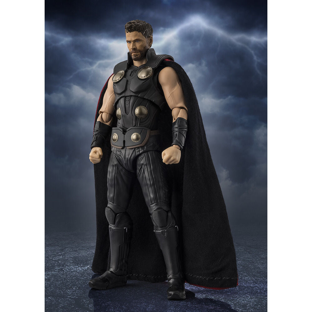 Figura articulada de Thor Avengers: Doomsday con capa y martillo - 2