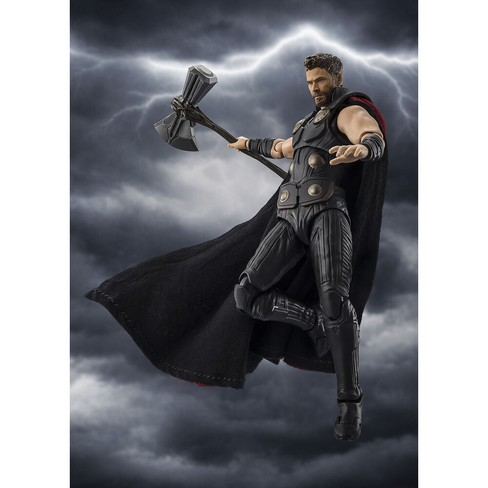 Figura articulada de Thor Avengers: Doomsday con capa y martillo - 3