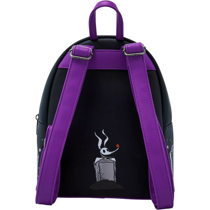 Mochila Disney Loungefly de Zero con diseño lunar morado y negro - 4