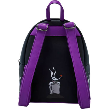 Mochila Disney Loungefly de Zero con diseño lunar morado y negro - 4