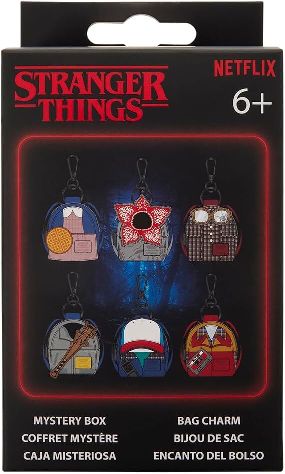 Llavero mochila Mystery LOUNGEFLY de Stranger Things 10th Anniversary - 3