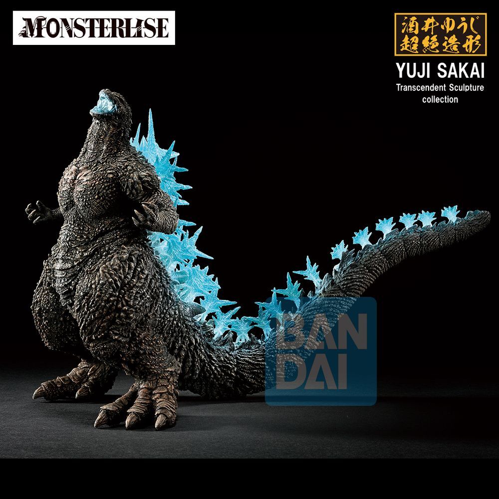 Figura Ichibansho de Godzilla 2023 con placas dorsales azules - 7