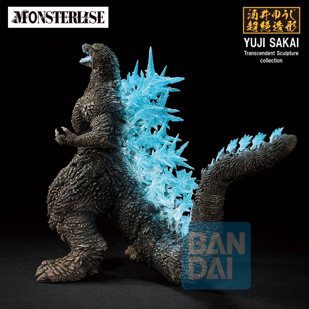 Figura Ichibansho de Godzilla 2023 con placas dorsales azules - 10