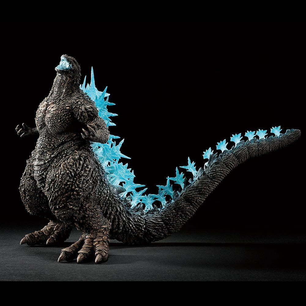 Figura Ichibansho de Godzilla 2023 con placas dorsales azules - 14