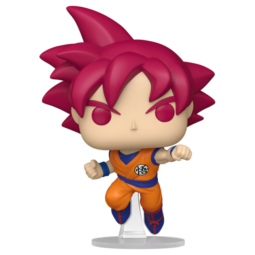 Figura Funko POP! de Goku Super Saiyan God en caja - 2