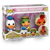 Blíster Funko POP Disney Los Tres Caballeros con tres figuras de vinilo