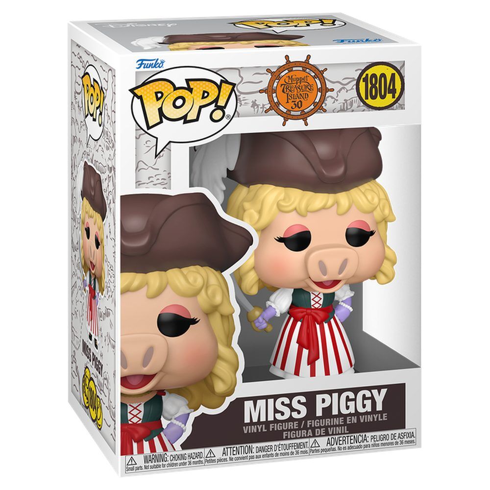Figura Funko POP! de Miss Piggy pirata de Muppet Treasure Island