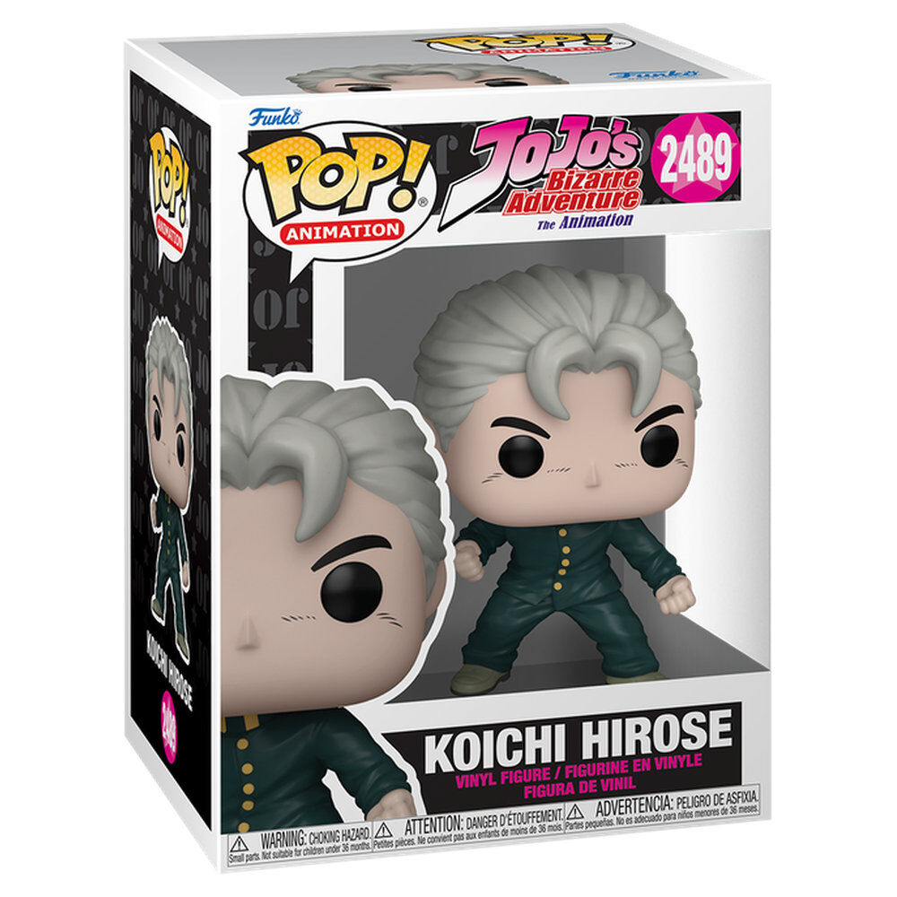 Figura Funko POP de Koichi Hirose en caja