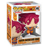 Figura Funko POP! de Goku Super Saiyan God en caja