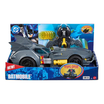 Batmóvil DC Universe de Mattel con Bat-Drone