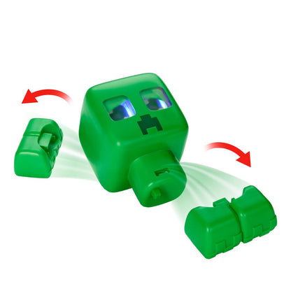 Figura verde interactiva Mi Mascota Creeper de Minecraft - 3